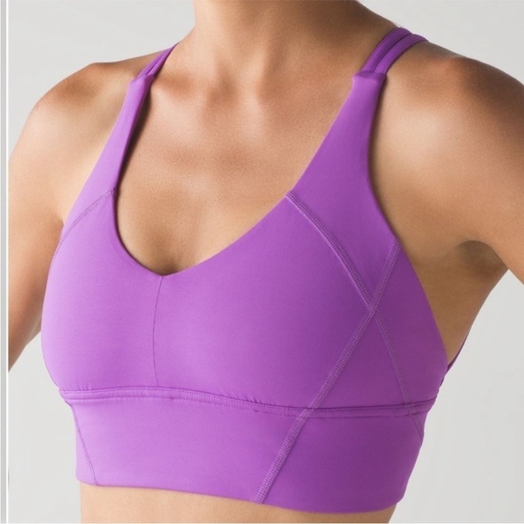 Lululemon As You Like Bra Sports Bra Size 2 Moonlit Magenta Purple - Picture 1 of 10